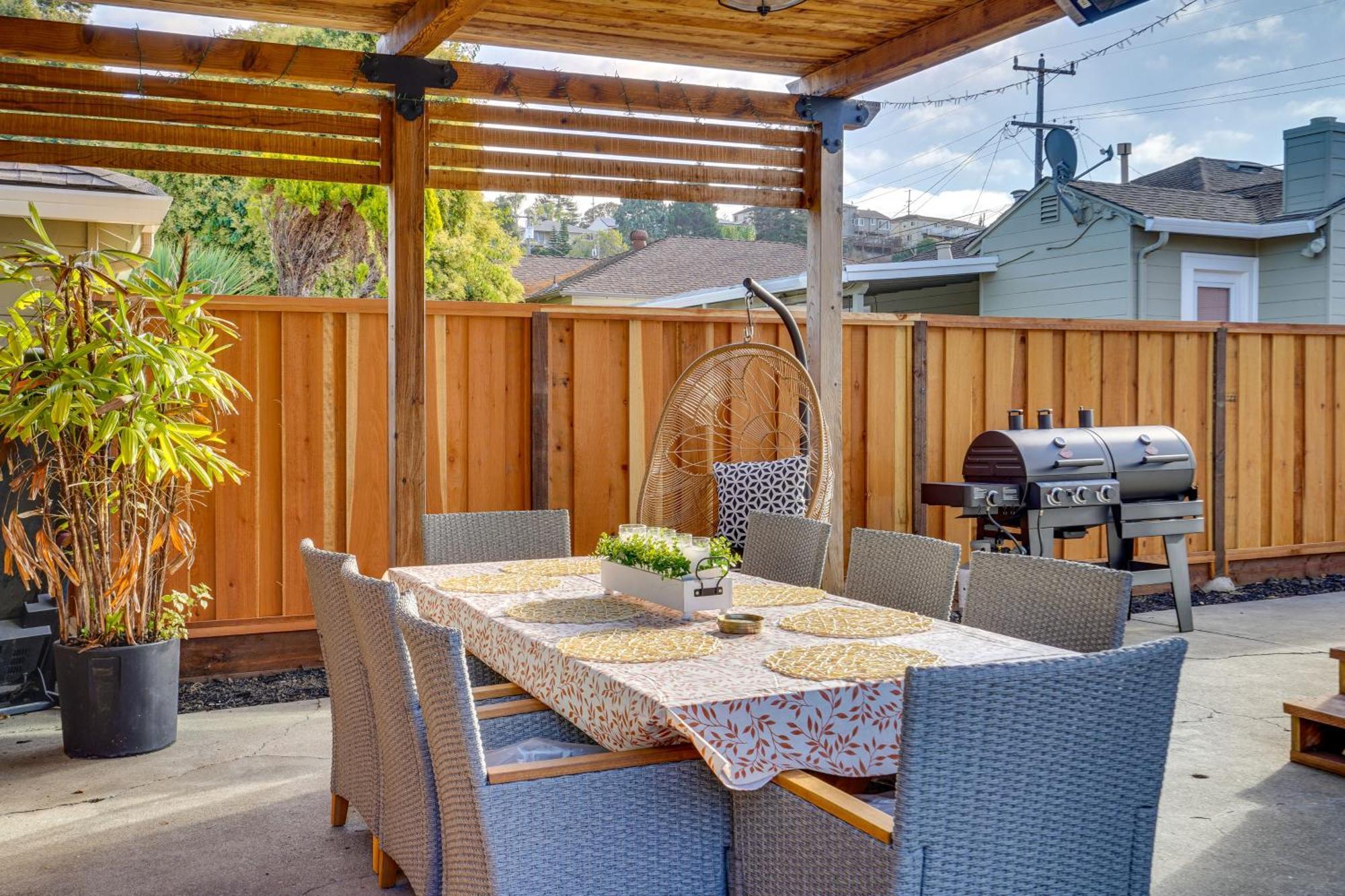 Cozy Bay Area Vacation Rental With Patio Hayward Bagian luar foto
